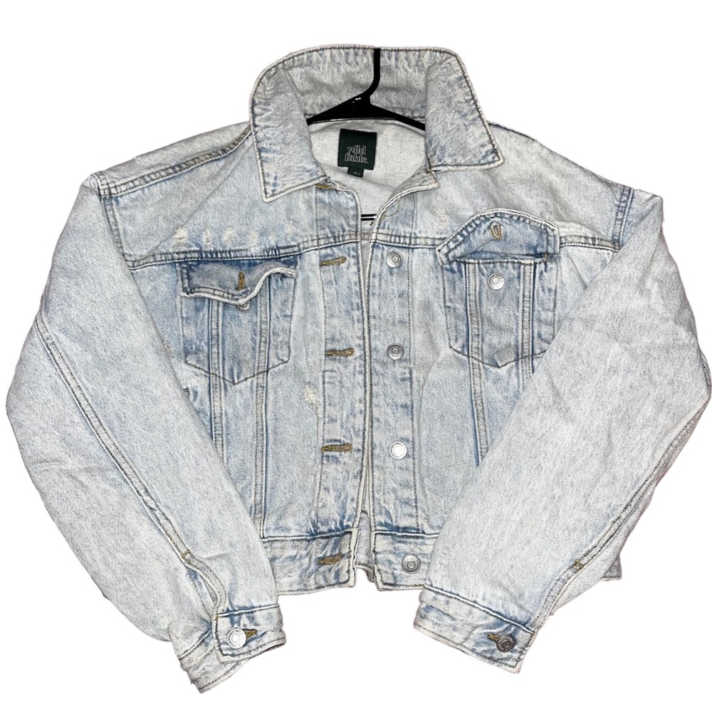 Light Blue Denim Jean Jacket